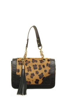 Sara Berman Jean Chain Tote Leopard - Lyst