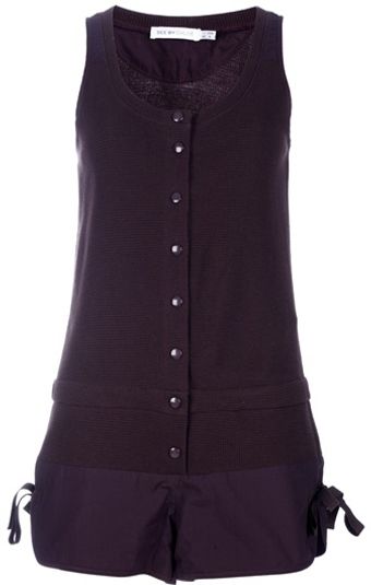 See By Chloé Cotton Playsuit - Lyst