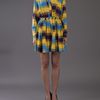 Thakoon Addition Gathered Waist Shirtdress in Yellow - Lyst