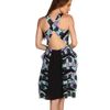Tibi Geneva Print Sleeveless Draped Dress in Purple (l) - Lyst