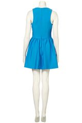 Topshop Scuba Skater Dress