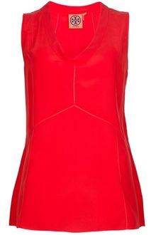 Tory Burch Sleeveless Blouse - Lyst