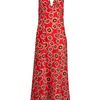 Tucker Halter Dress in Red (sunflower) - Lyst