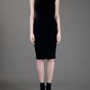 Valentino Lace Detailed Dress in Black - Lyst