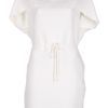 Valentino Belted Dress in White - Lyst
