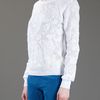 Vanessa Bruno Athé Pattern Knit Jumper in White - Lyst