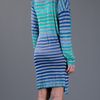 Vivienne Westwood Anglomania Draped Dress in Blue (grey) - Lyst