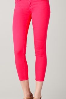7 For All Mankind Cropped Skinny Jeans - Lyst