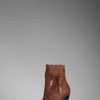 Burberry Woven Leather Platform Boots in Brown (dark tan) - Lyst