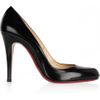 Christian Louboutin Décolleté 100 Glossedleather Pumps in Black - Lyst