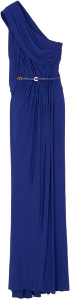 Elie Saab 1 Shoulder Long Dress 35 - Lyst