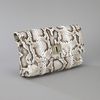 Emilio Pucci Python Skin Clutch in Animal (brown) - Lyst