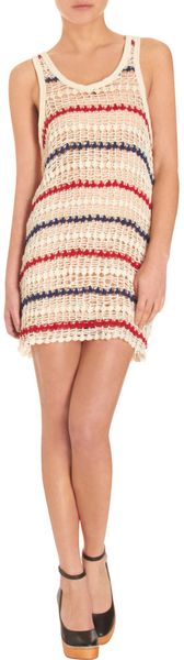 Etoile Isabel Marant Cindy Dress in Red - Lyst