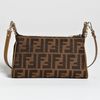 Fendi Zucca Mini Shoulder Bag in Brown (brown/ gold) - Lyst