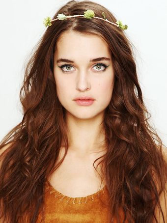 Free People Neon Fiona Flower Crown - Lyst