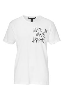 Marc By Marc Jacobs White Tool Box Printed Tee - Lyst