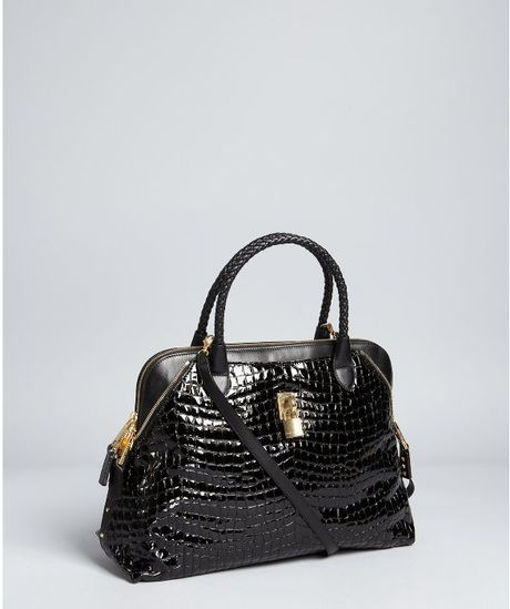 snake embossed leather mini bag marc jacobs