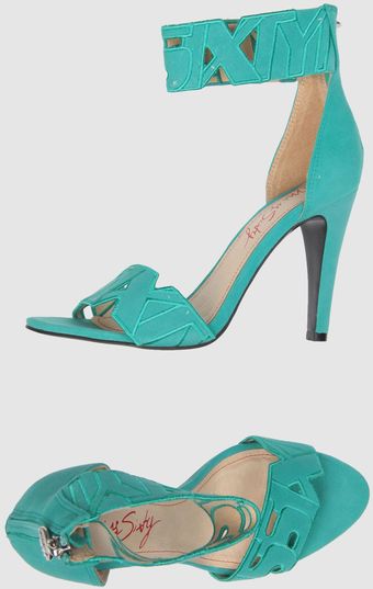 Miss Sixty Highheeled Sandals - Lyst