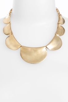 Nordstrom Tribal Metal Scalloped Collar Necklace - Lyst