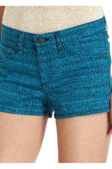 Rag & Bone Tweed Print Biba Short Blue - Lyst