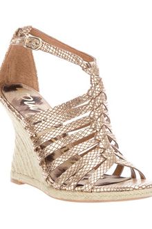 Sam Edelman Annabel Wedge Sandal - Lyst