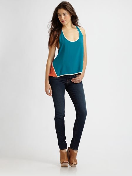 Sam & Lavi Dino Tank Top in Blue (multi) - Lyst