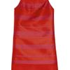 Sonia By Sonia Rykiel Striped Satin Shift Dress in Red - Lyst