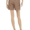Stella Mccartney Lace Shorts in Brown - Lyst