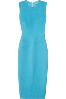 Victoria Beckham Silk and Woolblend Crepe Dress - Lyst