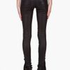 Balmain Leather Front Pocket Pants in Black - Lyst