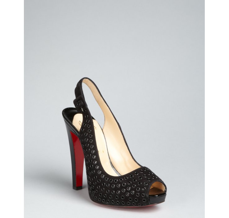 square toe mesh pumps