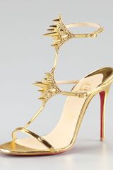 Christian Louboutin Lady Max Studded T-strap Sandal