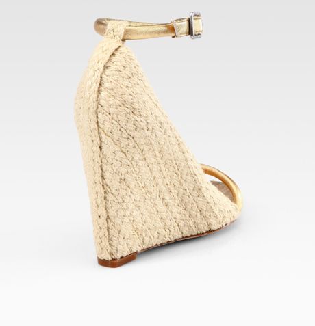 diane von furstenberg gold sandals