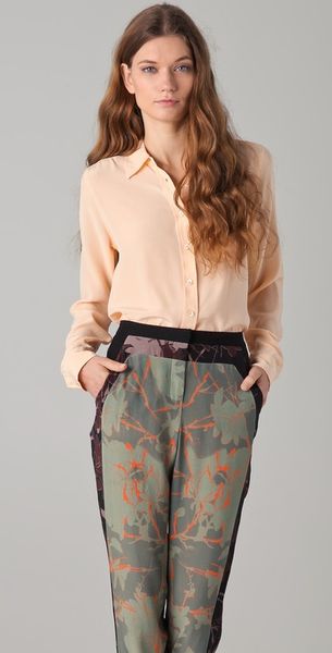 Equipment Brett Blouse - Lyst
