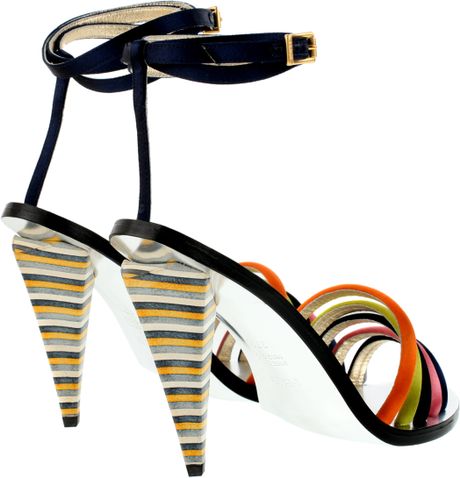 fendi satin slide sandals