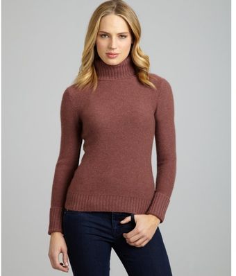  Fox Cashmere Insideout Seam Turtleneck 