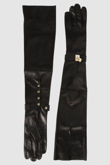 John Richmond Leather Gloves - Lyst