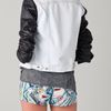 Rag & Bone The Jean Jacket W Leather Sleeves in Blue - Lyst