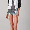 Rag & Bone The Jean Jacket W Leather Sleeves in Blue - Lyst