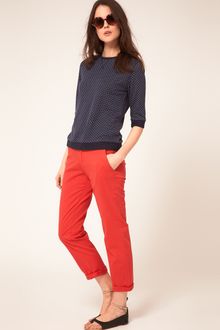 Boutique By Jaeger Chino Trousers - Lyst