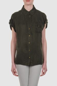 Diane Von Furstenberg Short Sleeve Shirt - Lyst