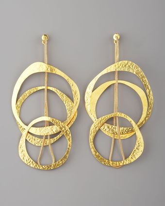 Herve Van Der Straeten Multicircle Earrings - Lyst