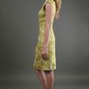 Kay Unger Floral Cap Sleeve Dress in Citrus in Yellow (floral) - Lyst