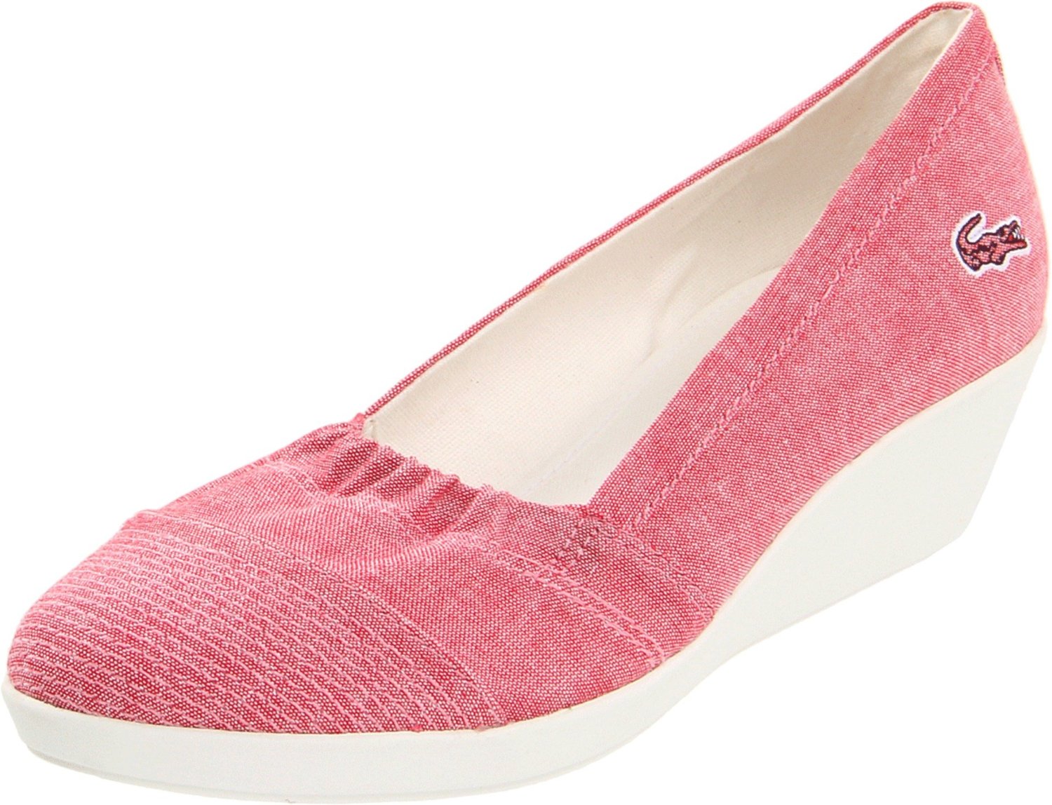 lacoste wedge sneakers