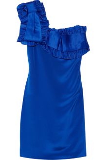 Notte By Marchesa Oneshoulder Silkcrepe Dress - Lyst