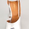 3.1 Phillip Lim Cody Open Toe Pump in Silver - Lyst