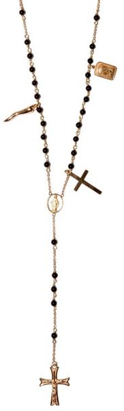 Dolce & Gabbana Nephrite Rosary Style Necklace - Lyst