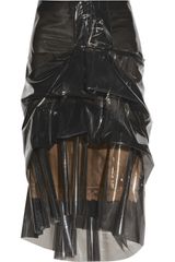 Marc Jacobs Ruffled Plastic Skirt