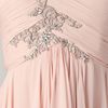 Marchesa Off The Shoulder Gown with Beading in Pink (blush) - Lyst