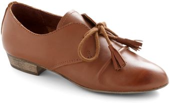 ModCloth Schoolhouse Walk Flat - Lyst